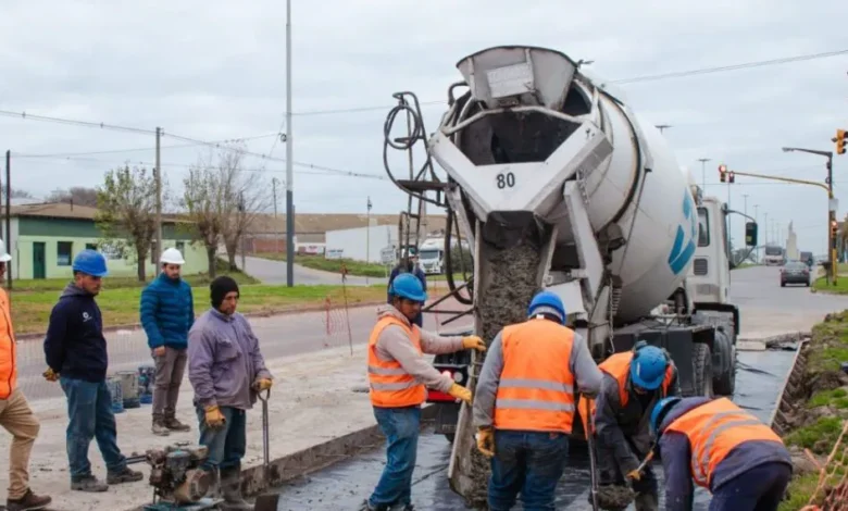 Obra para mejorar el acceso al Puerto Quequén